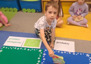 „Skąd się biorą produkty ekologiczne” - gr. IX