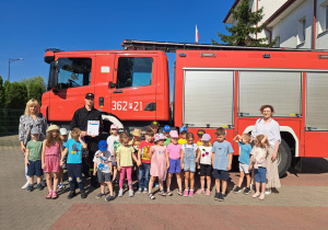 Wycieczka do Jednostki Ratowniczo - Gaśniczej nr 2 w Koninie - gr. IX