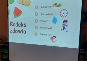 „Zdrowe jedzenie ma znaczenie” - Spotkanie z Dietetykiem w grupie III