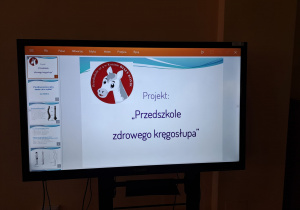 „Przedszkole zdrowego kręgosłupa”- podsumowanie projektu w grupie IX