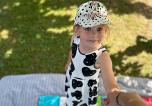 Zabawy na świeżym powietrzu w grupie I