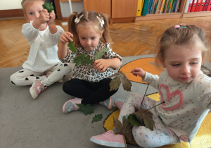 „Zmysłami poznajemy jesień"- projekt edukacyjny w gr. I