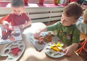 „Zmysłami poznajemy jesień"- projekt edukacyjny w gr. I