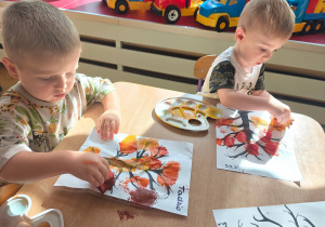 „Zmysłami poznajemy jesień"- projekt edukacyjny w gr. I