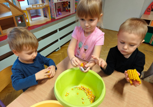 „Zmysłami poznajemy jesień"- projekt edukacyjny w gr. I