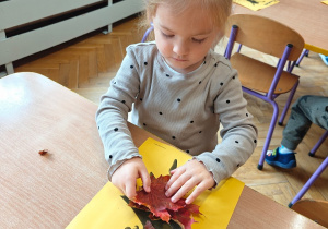 „Zmysłami poznajemy jesień"- projekt edukacyjny w gr. I