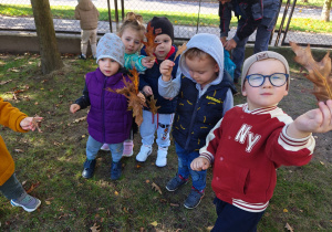 „Zmysłami poznajemy jesień"- projekt edukacyjny w gr. I