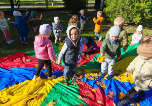 „Zmysłami poznajemy jesień"- projekt edukacyjny w gr. I