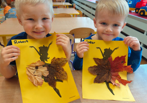 „Zmysłami poznajemy jesień"- projekt edukacyjny w gr. I