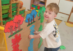 „Zmysłami poznajemy jesień"- projekt edukacyjny w gr. I