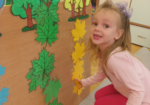„Zmysłami poznajemy jesień"- projekt edukacyjny w gr. I
