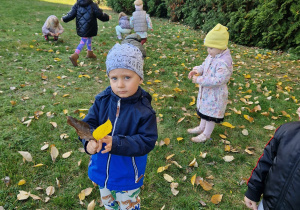 Małe smyki z grupy X w świecie przyrodniczej sensoryki – projekt edukacyjny cz. I JESIEŃ.