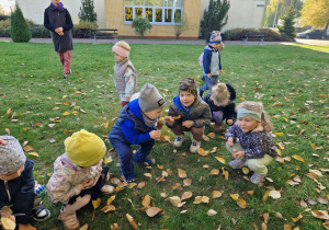 Małe smyki z grupy X w świecie przyrodniczej sensoryki – projekt edukacyjny cz. I JESIEŃ.