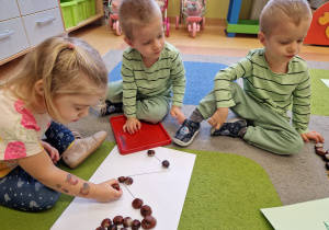 Małe smyki z grupy X w świecie przyrodniczej sensoryki – projekt edukacyjny cz. I JESIEŃ.