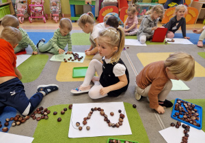 Małe smyki z grupy X w świecie przyrodniczej sensoryki – projekt edukacyjny cz. I JESIEŃ.