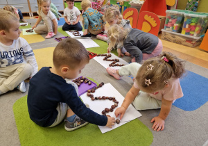 Małe smyki z grupy X w świecie przyrodniczej sensoryki – projekt edukacyjny cz. I JESIEŃ.