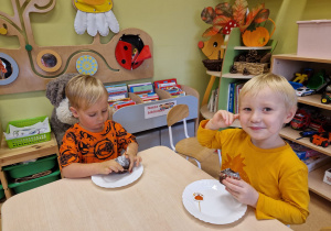 Małe smyki z grupy X w świecie przyrodniczej sensoryki – projekt edukacyjny cz. I JESIEŃ.