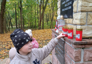 Jesienna wycieczka do parku w grupie IX