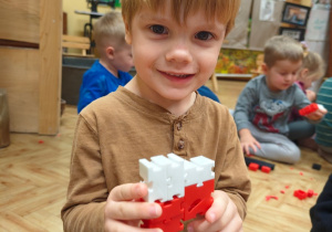 „Bo ja jestem Polak mały" - zajęcia patriotyczne grupy I w przedszkolnym Mini Muzeum „Na szlaku historii"