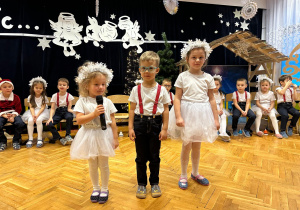 " Śnieżynkowe zmartwienie"- przedstawienie w gr.II