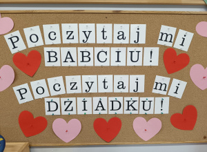 Projekt edukacyjno-czytelniczy „Poczytaj mi Babciu! Poczytaj mi Dziadku!” w grupie XII