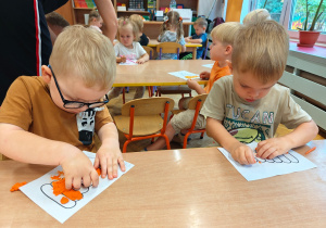 „Grafomotoryka w zabawach ukryta”- innowacja pedagogiczna w grupie I - część 1