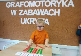 „Grafomotoryka w zabawach ukryta”- innowacja pedagogiczna w grupie I - część 1