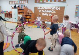 „Grafomotoryka w zabawach ukryta”- innowacja pedagogiczna w grupie I - część 1