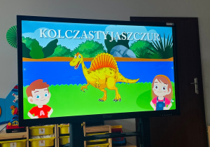 "Dinozaurowy świat" - Dzień Dinozaura w gr. XI