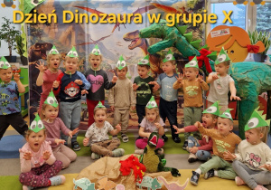 Dino … Dinuś … Dinozaur – Dzień Dinozaura w grupie X