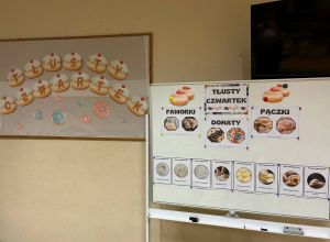 Pączki, faworki i donuty - "Tłusty czwartek" w grupie V