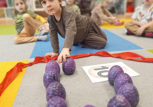 "W prehistorycznym świecie..."- zajęcia edukacyjne w gr. XII