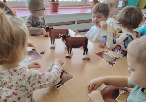 Mali odkrywcy - projekt edukacyjny "MLEKO" w grupie I