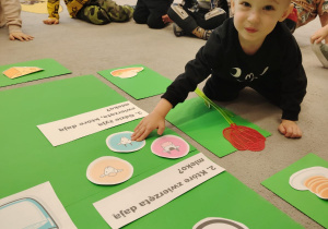 Mali odkrywcy - projekt edukacyjny "MLEKO" w grupie I