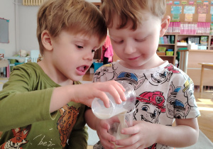 Mali odkrywcy - projekt edukacyjny "MLEKO" w grupie I