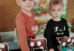 Mali odkrywcy - projekt edukacyjny "MLEKO" w grupie I