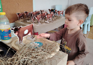 Mali odkrywcy - projekt edukacyjny "MLEKO" w grupie I