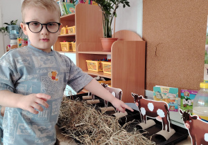Mali odkrywcy - projekt edukacyjny "MLEKO" w grupie I