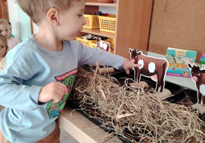 Mali odkrywcy - projekt edukacyjny "MLEKO" w grupie I