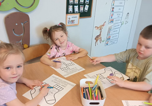 Dzień kolorowej skarpetki w gr II