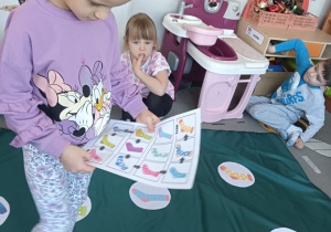 Dzień kolorowej skarpetki w gr II