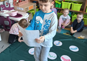 Dzień kolorowej skarpetki w gr II