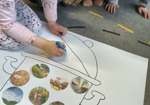 Projekt edukacyjny pt. "Kolorowa wiosna" w grupie II