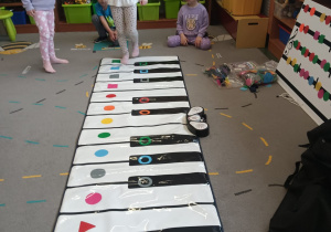 Projekt edukacyjny pt. "Kolorowa wiosna" w grupie II