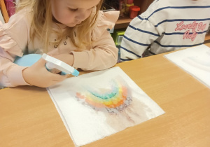 Projekt edukacyjny pt. "Kolorowa wiosna" w grupie II