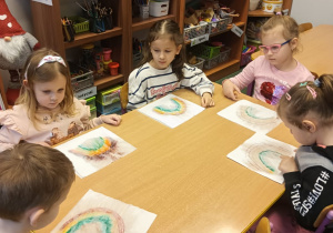 Projekt edukacyjny pt. "Kolorowa wiosna" w grupie II