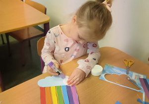 Projekt edukacyjny pt. "Kolorowa wiosna" w grupie II