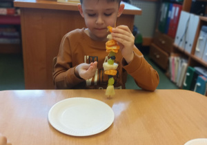 Projekt edukacyjny pt. "Kolorowa wiosna" w grupie II