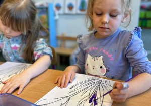 Projekt edukacyjny pt. "Kolorowa wiosna" w grupie II