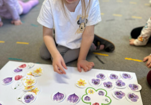 Projekt edukacyjny pt. "Kolorowa wiosna" w grupie II